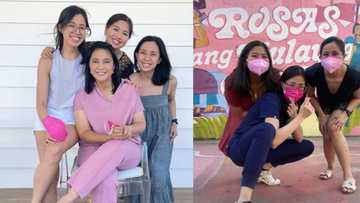 VP Leni Robredo, nagpapasalamat at masisipag ang mga anak: "Gising na to catch an early morning flight"