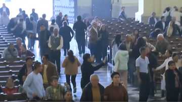 People flee church in fear as earthquake interrupts mass in Peru