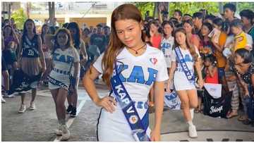 Lyca Gairanod, hindi nagpatalo sa rampahan; napiling muse ng basketball team sa kanilang lugar