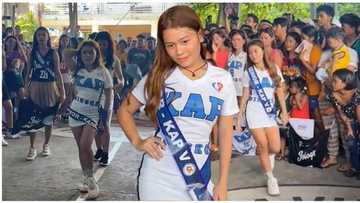 Lyca Gairanod, hindi nagpatalo sa rampahan; napiling muse ng basketball team sa kanilang lugar