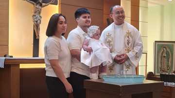 Transman Jesi Corcuera’s adorable baby girl gets baptized