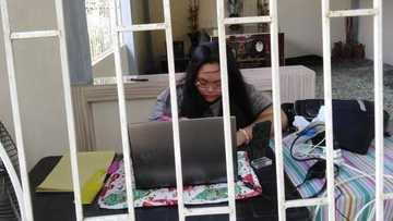 Isang estudyante, araw-araw pumupunta sa puntod ng lola niya para sa online class