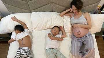 Chariz Solomon is expecting her third child