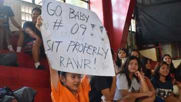 Very supportive! Pag-cheer ng gf sa bf niyang bangko sa laro, kinagiliwan ng mga netizens