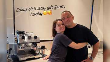 Nadine Samonte, kinilig sa maagang birthday gift ng mister