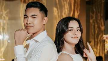 Darren Espanto, Cassy Legaspi pose for cute photos at Rhea Tan's birthday party