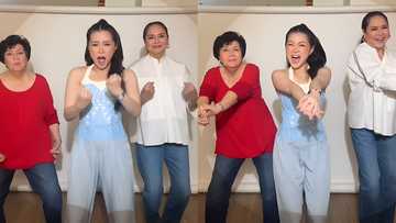 Barbie Forteza, Charo Santos, Boots Anson-Roa, ipinakita ang kanilang 'Halukay Ube' dance moves
