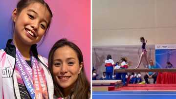 Anak ni Cristine Reyes, nakasungkit ng medalya sa international gymnastics competition