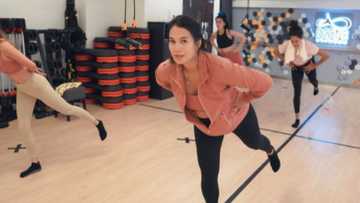 Isabelle Daza holds pilates-themed baby shower with her friends in Hong Kong