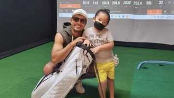 Elias Modesto Cruz, naging "golf coach" ni Derek Ramsay sa viral video