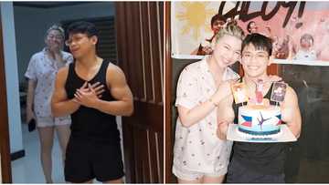 Chloe San Jose shows emotional surprise for Carlos Yulo after he won gold