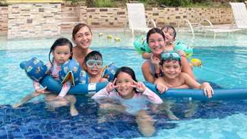 Camille Prats, Iya Villania, nag-bonding kasama ang mga anak sa resort