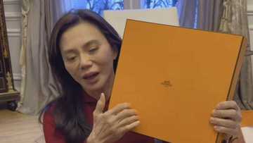 Video of Vicki Belo unboxing her grand gift from Hayden Kho goes viral