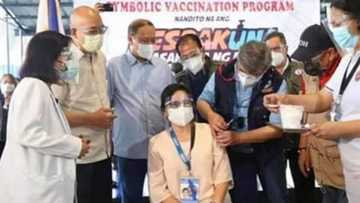 Robredo calls out fake photo of her receiving COVID-19 vaccine: "Ridiculously funny"