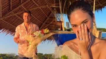 Pia Wurtzbach, engaged na sa boyfriend na si Jeremy Jauncey