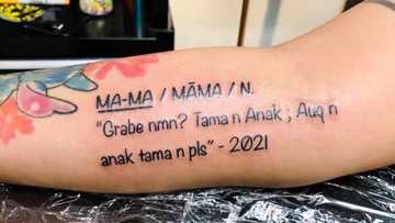 Sagot ng ina sa kanyang anak na ipina-tattoo ng huli, kinagiliwan ng netizens sa socmed