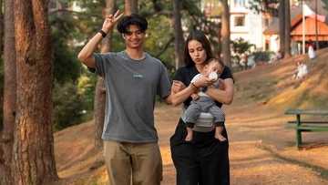 Megan Young at Mikael Daez, may pasilip sa kanilang Baguio trip kasama si Leon