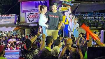 Diego Loyzaga at Barbie Imperial, nagsama onstage sa campaign rally