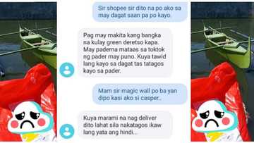 Delivery rider, nawindang sa customer na pinapatagos siya sa pader