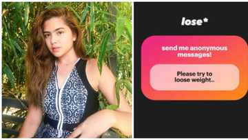 Alexa Ilacad corrects the spelling of netizen who advised her to lose weight