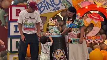 Zanjoe Marudo at Ria Atayde, nagdaos ng 'Toy Story'-themed birthday party para kay Sabino