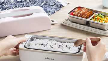 Electric heating lunch boxes perfect for reheating ‘baon’ at work