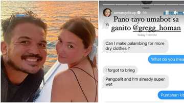 Angelica Panganiban posts adorable conversation with Gregg Homan: "Paano tayo umabot sa ganito?"