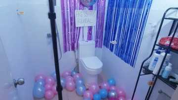 Low budget gender reveal ng isang netizen, kinagiliwan sa social media