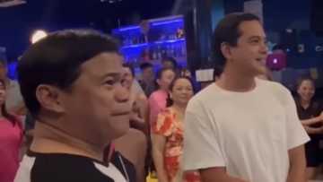 Ogie Diaz, nakilala na si Isabel Santos sa surprise birthday party ni John Lloyd Cruz