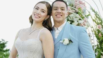 Michele Gumabao at Aldo Panlilio, muling kinasal sa isang garden wedding sa Baguio