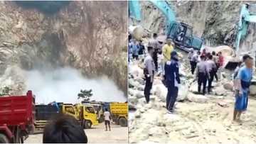 Bilang ng mga namatay sa rockslide sa isang quarry, umakyat na sa 17