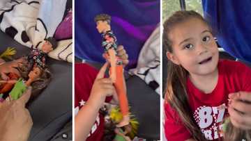 Pokwang, nawindang sa sinabi ni Malia habang naglalaro: "This is John, my new dada"