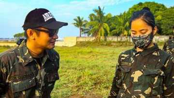 Cute photos of air force reservist with JM De Guzman go viral