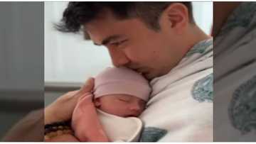 Video ni baby Peanut na nangiti habang nilalambing ni Luis Manzano, kinagiliwan