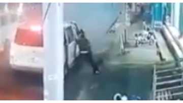 Aktwal na pangunguha ng "puting van" sa kanilang mga biktima, sapul sa CCTV