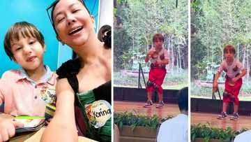 Korina Sanchez posts cute video of son Pepe dancing Maglalatik: “Andami kong tawa dito”