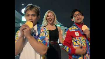 Chloe San Jose, may agaw-pansing na video matapos ang tagumpay nina Carlos at Eldrew Yulo