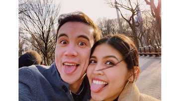 Maine Mendoza, ibinahagi video ng reactions nila ni Arjo nang sumakay sa rollercoaster sa Korea