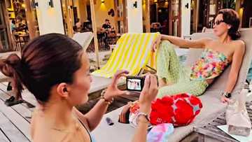 Beauty Gonzalez at Sarah Lahbati, may cute social media exchange tungkol sa casual photoshoot nila