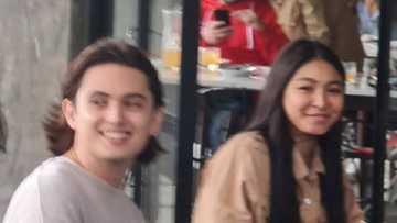 James Reid and Nadine Lustre spotted together in Tagaytay