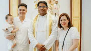 Desiree del Valle and Boom Labrusca’s son Alexander gets baptized