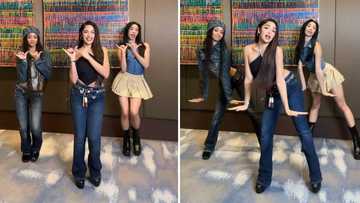 Andrea Brillantes dances 'Touch' with Katseye's Sophia & Manon