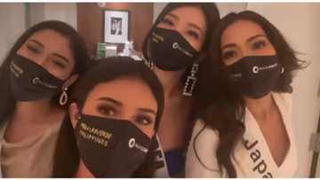 Rabiya Mateo, tinuruan ng salitang Tagalog ang ilang kasamang beauty queens