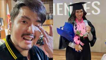 Wilbert Tolentino, naiyak sa graduation ni Herlene Budol; binigyan din ito ng P100k