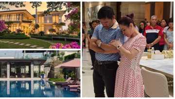 Manny Pacquiao at Jinkee, pina-house dedication ang kanilang bagong mansion
