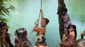 Andi Eigenmann, pinasilip ang kanilang masayang cold spring experience