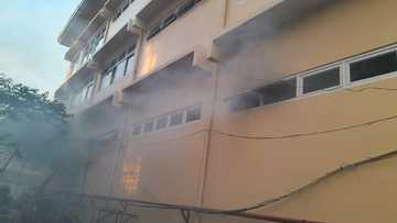 Fire incident reported at DPWH regional office in Baguio City