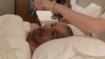 Video ng pagkagulat ni Derek Ramsay sa birthday gift ni Ellen Adarna, viral