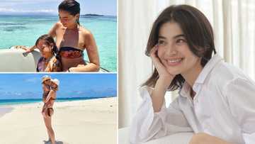 Anne Curtis shares lovely beach photos with Dahlia captured in Siargao