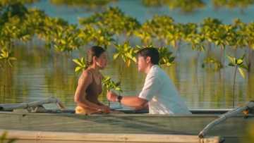 BF ni Nadine Lustre, napa-react sa 'Love, Siargao' snippets ng aktres kasama si Alden Richards